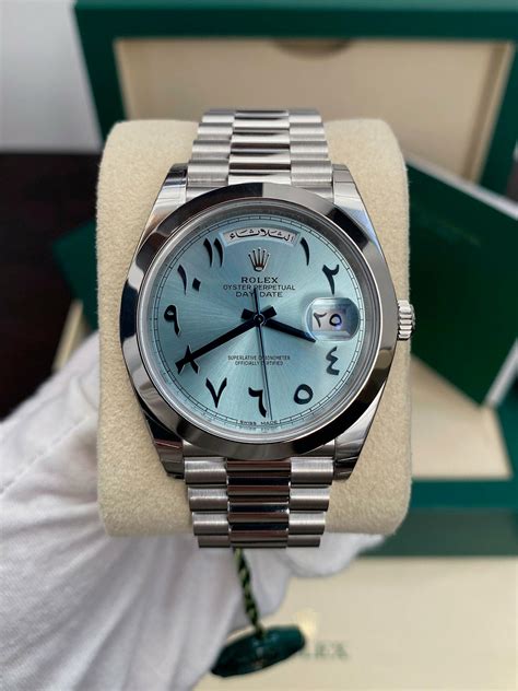 rolex arabic dial for sale|rolex watch with arabic numbers.